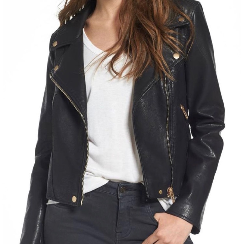 OAK leather jacket PERFECT condition!